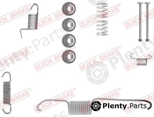 Quick Brake 105-0065-1L — Accessory Kit, brake shoes