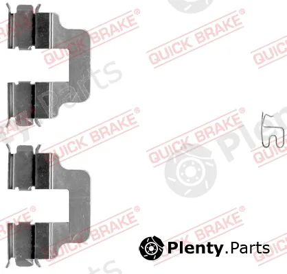 Quick Brake 109-1245-1 — Accessory Kit, disc brake pad
