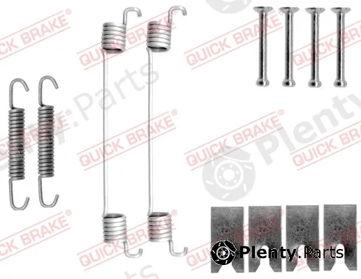 Quick Brake 105-0827 — Accessory Kit, brake shoes