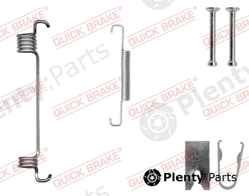 Quick Brake 105-0875-1L — Accessory Kit, parking brake shoes