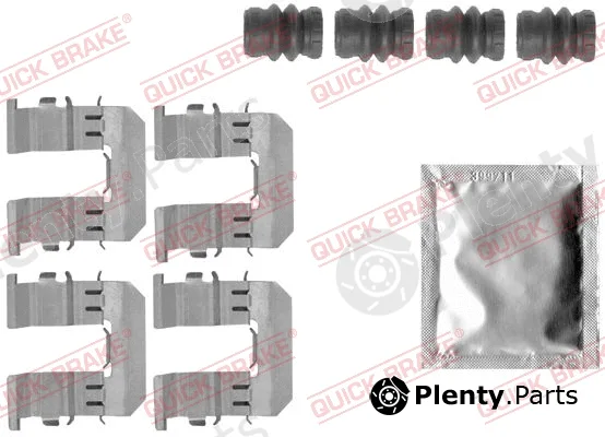 Quick Brake 109-1847 — Accessory Kit, disc brake pad