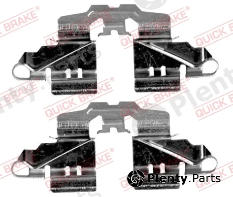 Quick Brake 109-1808R-1 — Accessory Kit, disc brake pad