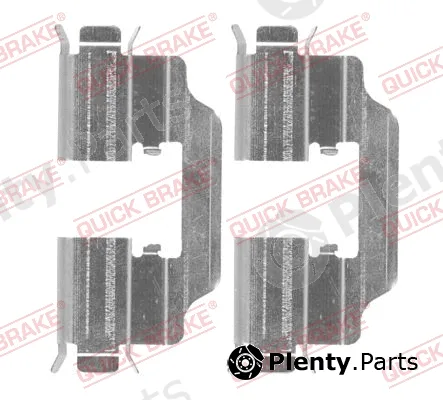 Quick Brake 109-0012R-1 — Accessory Kit, disc brake pad