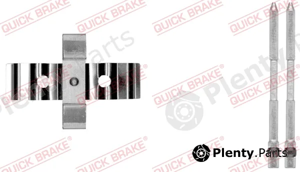 Quick Brake 109-1848-1 — Accessory Kit, disc brake pad