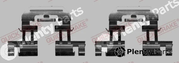 Quick Brake 109-0025R-1 — Accessory Kit, disc brake pad