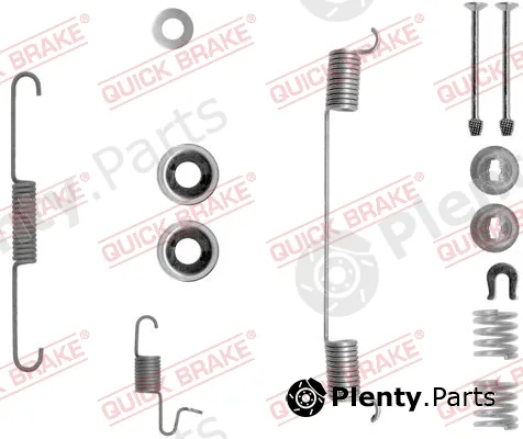 Quick Brake 105-0818-1 — Accessory Kit, brake shoes
