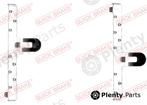 Quick Brake 109-1048-1 — Accessory Kit, disc brake pad
