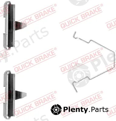 Quick Brake 109-1270-1 — Accessory Kit, disc brake pad