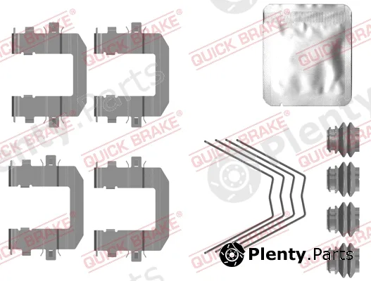 Quick Brake 109-0131 — Accessory Kit, disc brake pad