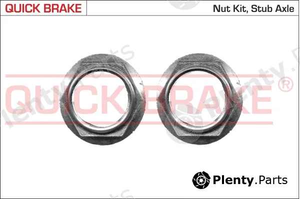 Quick Brake 9803K — Nut, stub axle