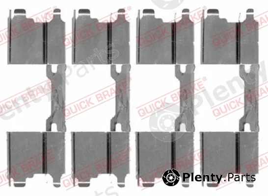 Quick Brake 109-1762 — Accessory Kit, disc brake pad