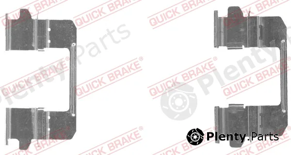 Quick Brake 109-1834-1 — Accessory Kit, disc brake pad