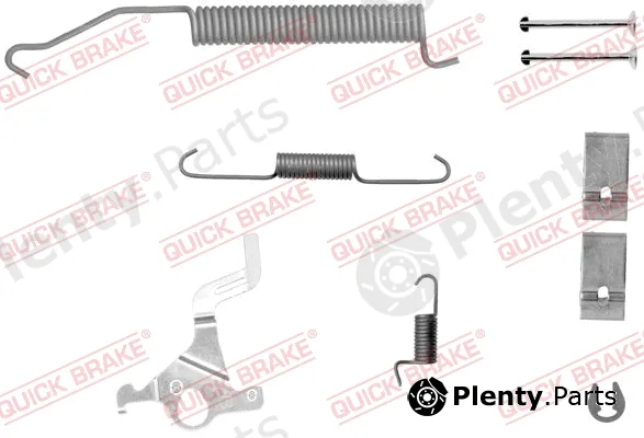 Quick Brake 105-0071X-1R — Accessory Kit, brake shoes