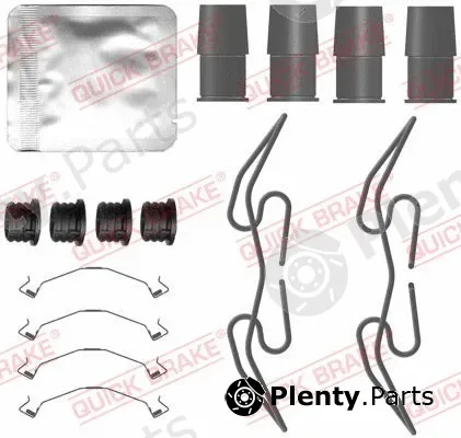 Quick Brake 109-0134 — Accessory Kit, disc brake pad