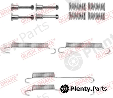 Quick Brake 105-0892 — Accessory Kit, parking brake shoes