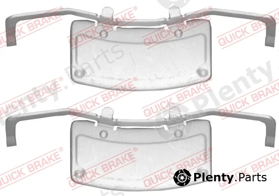 Quick Brake 109-1706 — Accessory Kit, disc brake pad