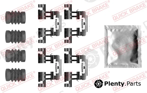 Quick Brake 109-0025 — Accessory Kit, disc brake pad