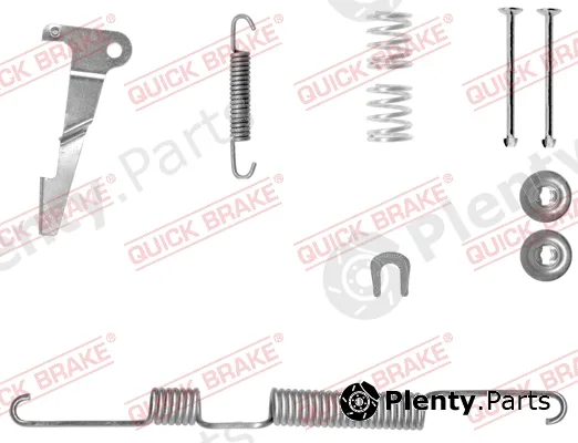 Quick Brake 105-0061X-1L — Accessory Kit, brake shoes