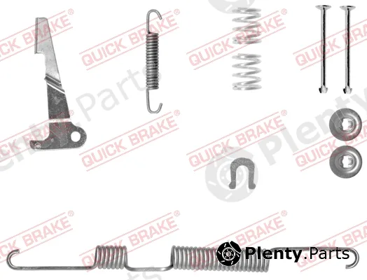 Quick Brake 105-0061X-1R — Accessory Kit, brake shoes