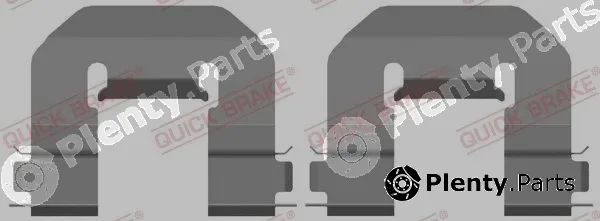 Quick Brake 109-0126R-1 — Accessory Kit, disc brake pad