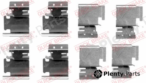 Quick Brake 109-1298 — Accessory Kit, disc brake pad