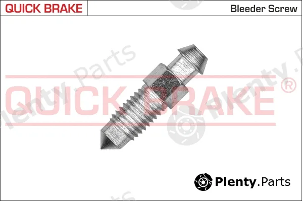 Quick Brake 0053X — Breather Screw/Valve