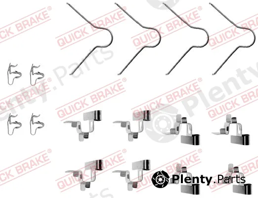 Quick Brake 109-1030 — Accessory Kit, disc brake pad