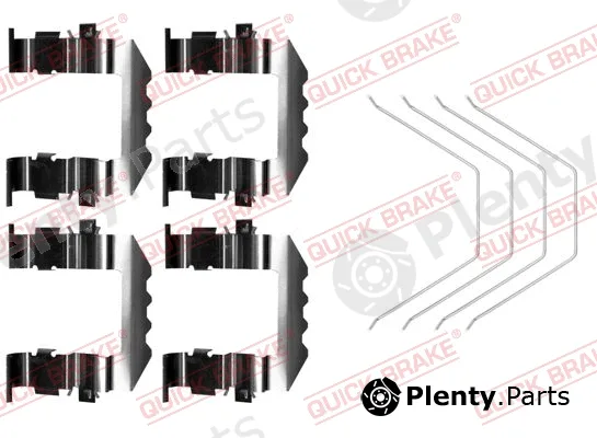 Quick Brake 109-0018 — Accessory Kit, disc brake pad