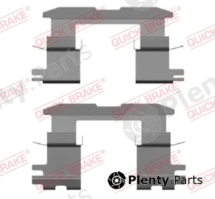 Quick Brake 109-1904-1 — Accessory Kit, disc brake pad