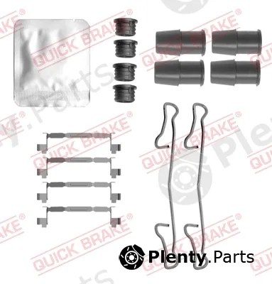 Quick Brake 109-0167 — Accessory Kit, disc brake pad
