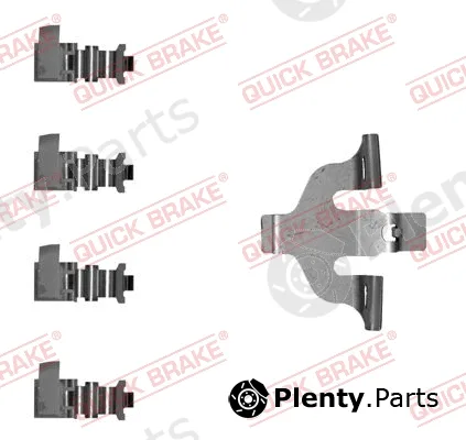 Quick Brake 109-0066-1 — Accessory Kit, disc brake pad