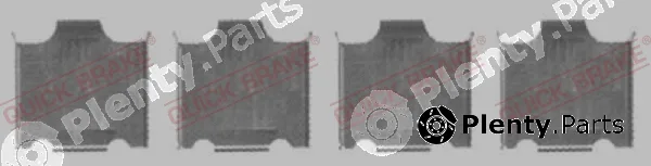 Quick Brake 109-1718-1 — Accessory Kit, disc brake pad