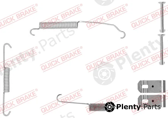 Quick Brake 105-0015-1 — Accessory Kit, brake shoes