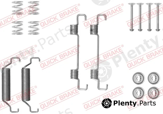 Quick Brake 105-0052 — Accessory Kit, parking brake shoes
