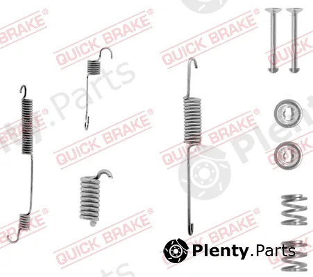 Quick Brake 105-0599-1L — Accessory Kit, brake shoes