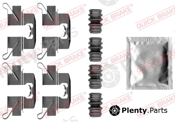 Quick Brake 109-0047 — Accessory Kit, disc brake pad