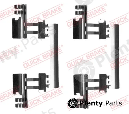 Quick Brake 109-0027R-1 — Accessory Kit, disc brake pad