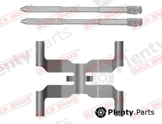 Quick Brake 109-0166-1 — Accessory Kit, disc brake pad