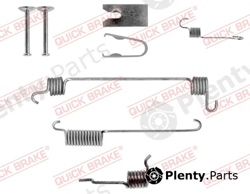Quick Brake 105-0731-1R — Accessory Kit, brake shoes