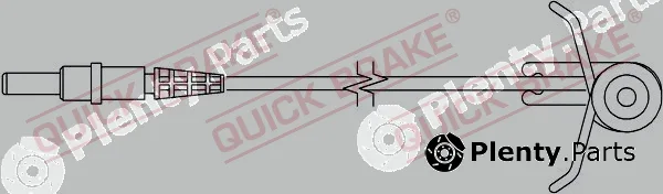Quick Brake WS0186A — Warning Contact, brake pad wear