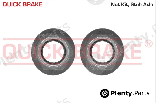 Quick Brake 9811K — Nut, stub axle