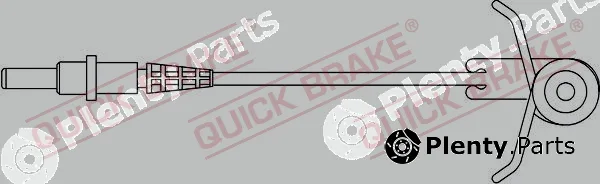 Quick Brake WS0185A — Warning Contact, brake pad wear