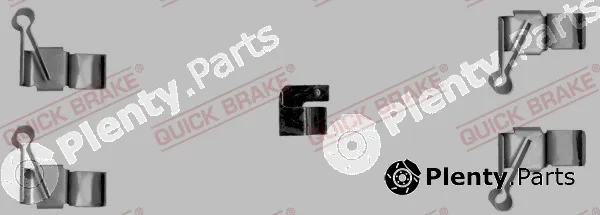Quick Brake 109-1238-1L — Accessory Kit, disc brake pad