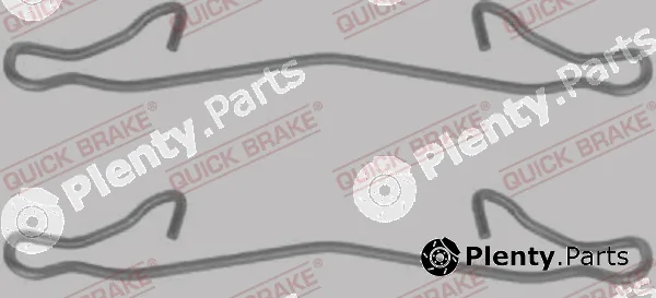Quick Brake 109-1121 — Accessory Kit, disc brake pad