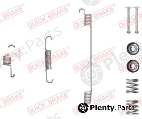 Quick Brake 105-0889-1L — Accessory Kit, brake shoes