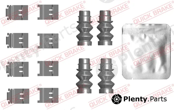 Quick Brake 109-0124 — Accessory Kit, disc brake pad