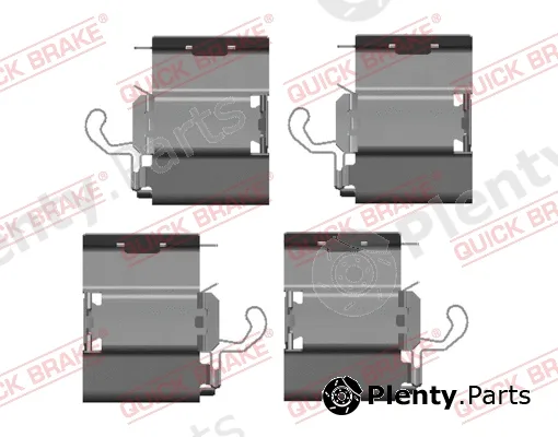 Quick Brake 109-0140R-1 — Accessory Kit, disc brake pad