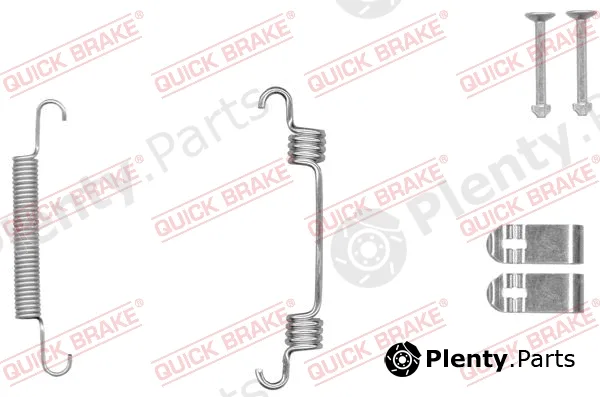Quick Brake 105-0044-1 — Accessory Kit, parking brake shoes