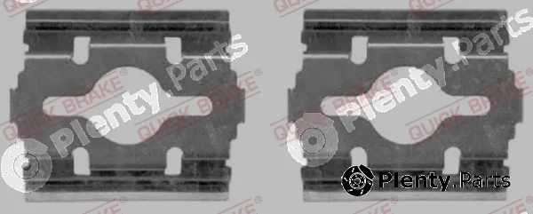 Quick Brake 109-1657 — Accessory Kit, disc brake pad
