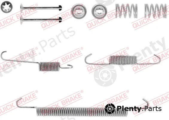 Quick Brake 105-0707-1 — Accessory Kit, brake shoes